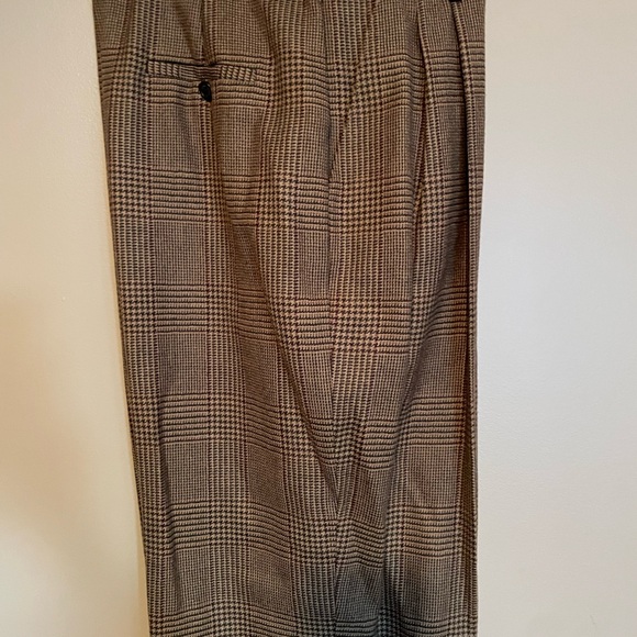 NWT ✨Ralph Lauren Oxfordshire Brown Plaid Pants✨ - Picture 5 of 6